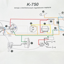 Elektroniczny regulator napięcia do puszki PP302 6V MINUS NA MASIE K-750/K650 inne