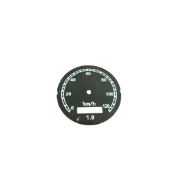 Cyferblat licznika UNIWERSALNY  120 KM/H "Veigel" "SP-8" "СП-8" M-72  BMW DKW