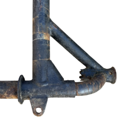 Oryginalna rama wózka bocznego K-750 K-750M krótka rama stary typ KMZ